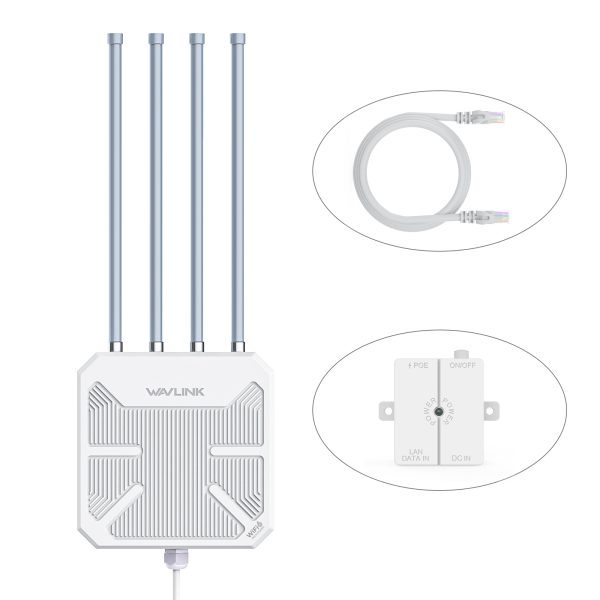 Wavlink AX3000 -WN573HX3 - Outdoor WiFi versterker - WiFi 6 - Access Point - Image 4